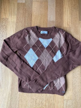 Hollister Pullover im Argyle-Muster, Grösse S