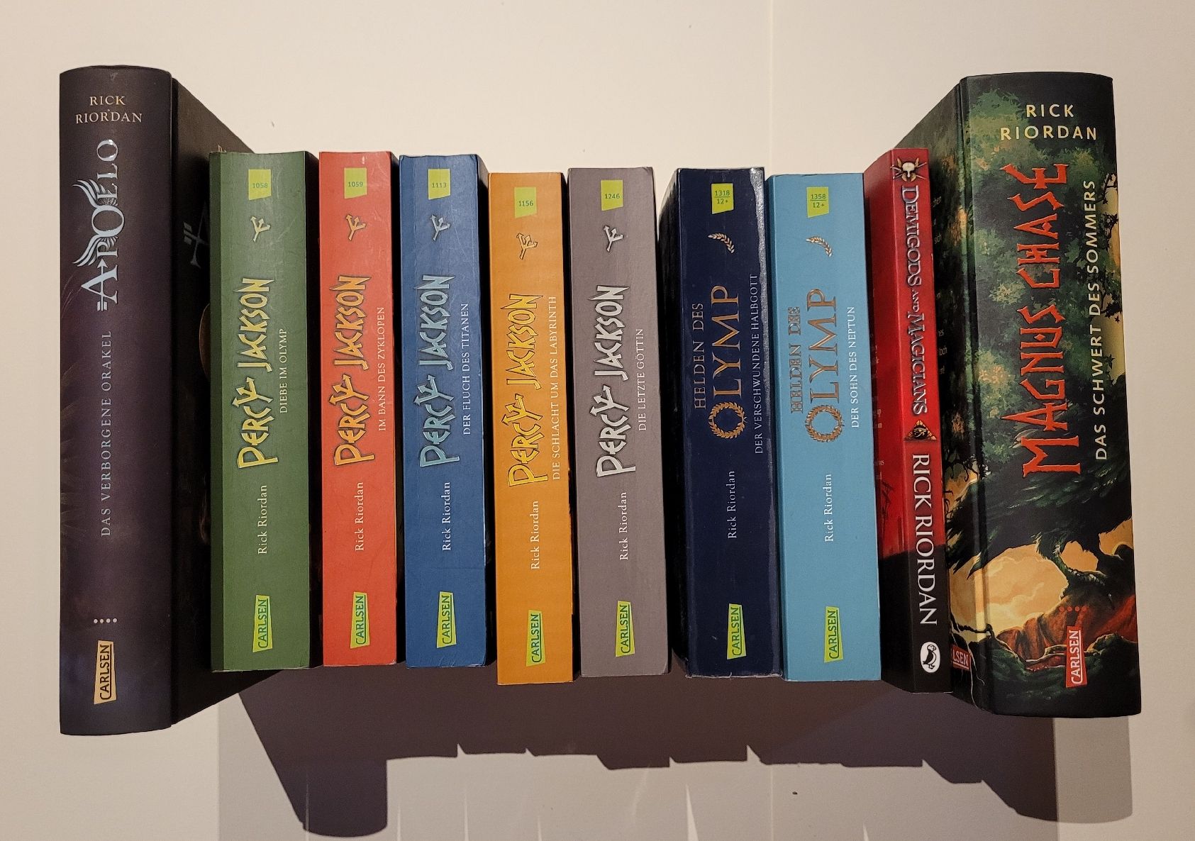 Bücher: Percy Jackson Büchersammlung – Gebraucht aus Flaach von _michelle. 2