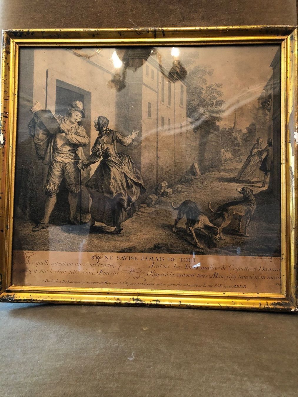 Foto & Immagini: DeLARMESSIN, Paris. 4 Lithographien. – Usato da Wald ZH venduto da mlnt 6