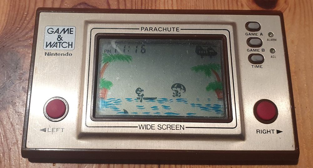Game and watch nintendo parachute 1981 état top fonctionne Kaufen auf