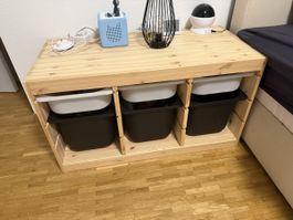 Aufbewahrung Trofast mit Boxen
