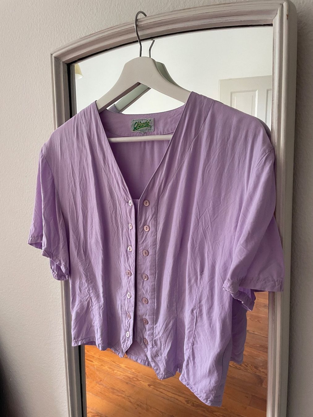 Camicette: Damen Bluse lila Grösse S – Usato da Bern venduto da Corinn_na 1