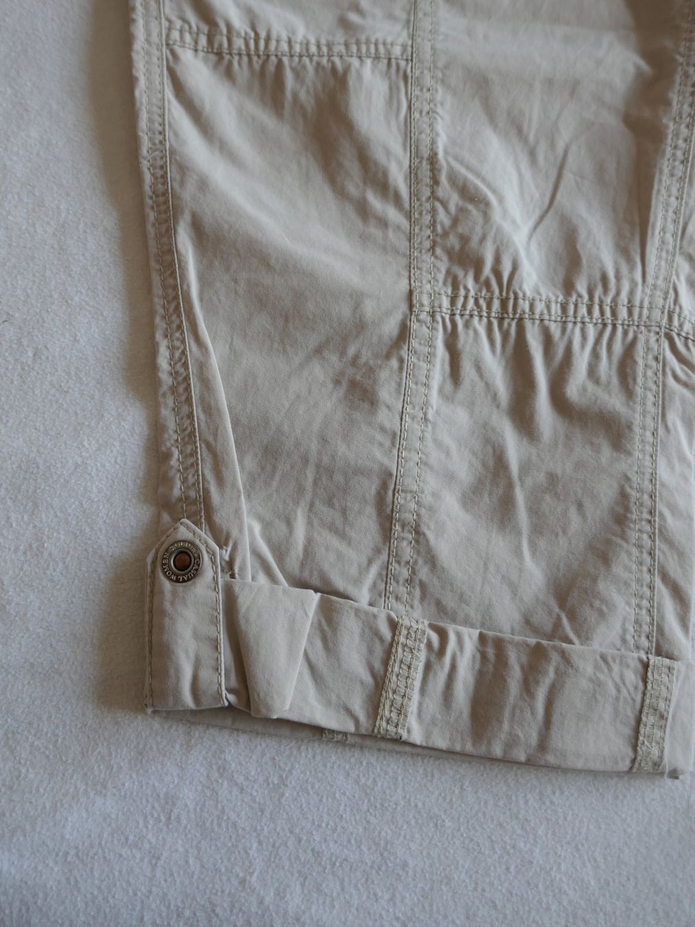 S.Oliver Pantaloni: FAST NEU !  S.OLIVER  leichte Caprihose beige – Usato da Volketswil venduto da Cobra22 4