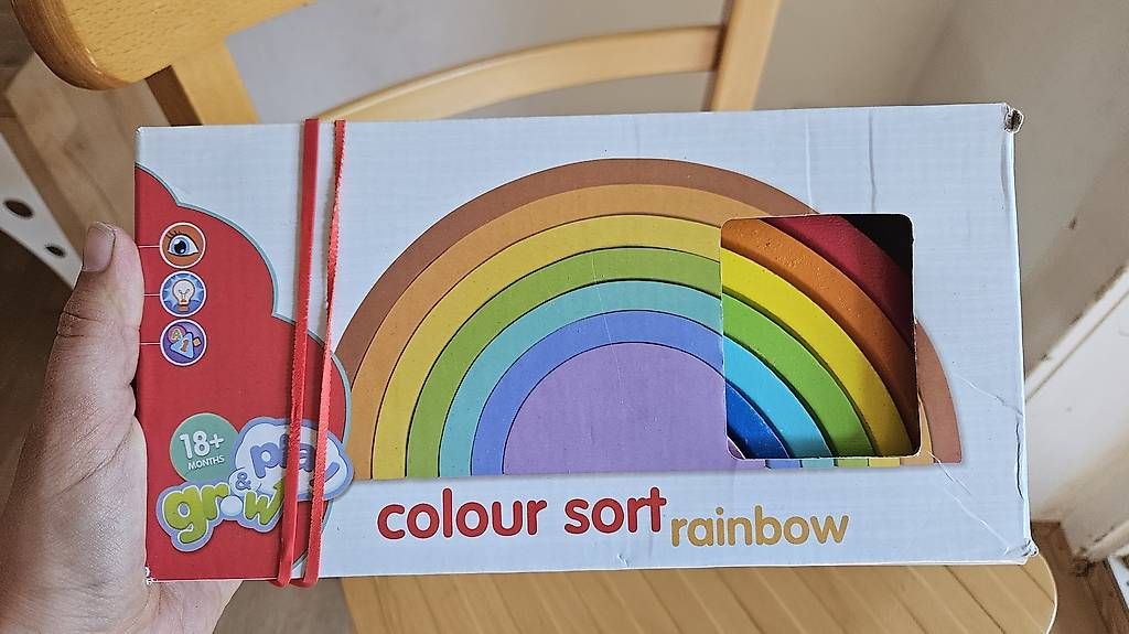 Giocattoli: Farb Regenbogen Klötze – Usato da Basel venduto da spo_9r87 1