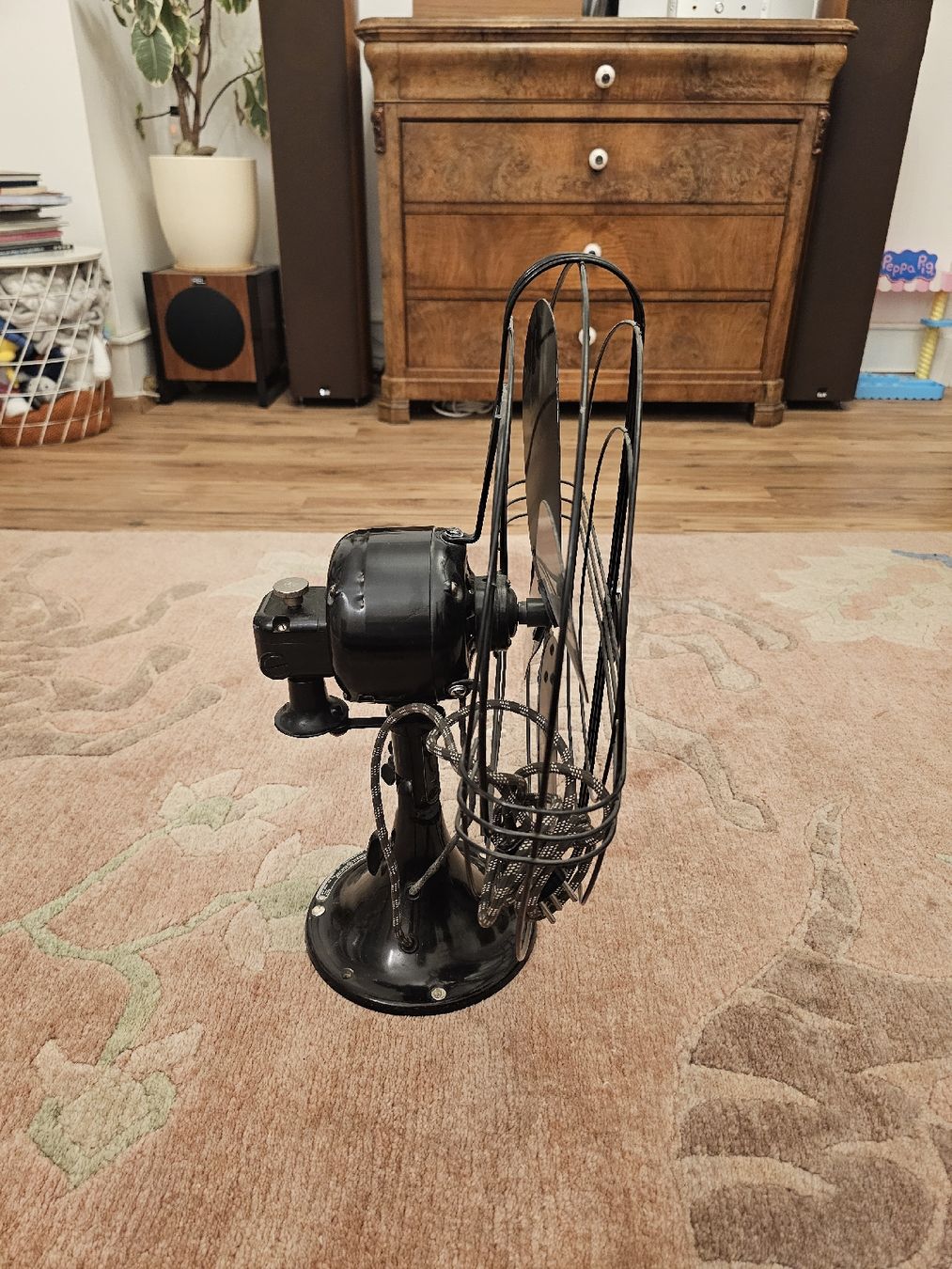 Ventilatori: General Electric Ventilator, Vintage, Schwarz – Usato da Bern venduto da dosty 1