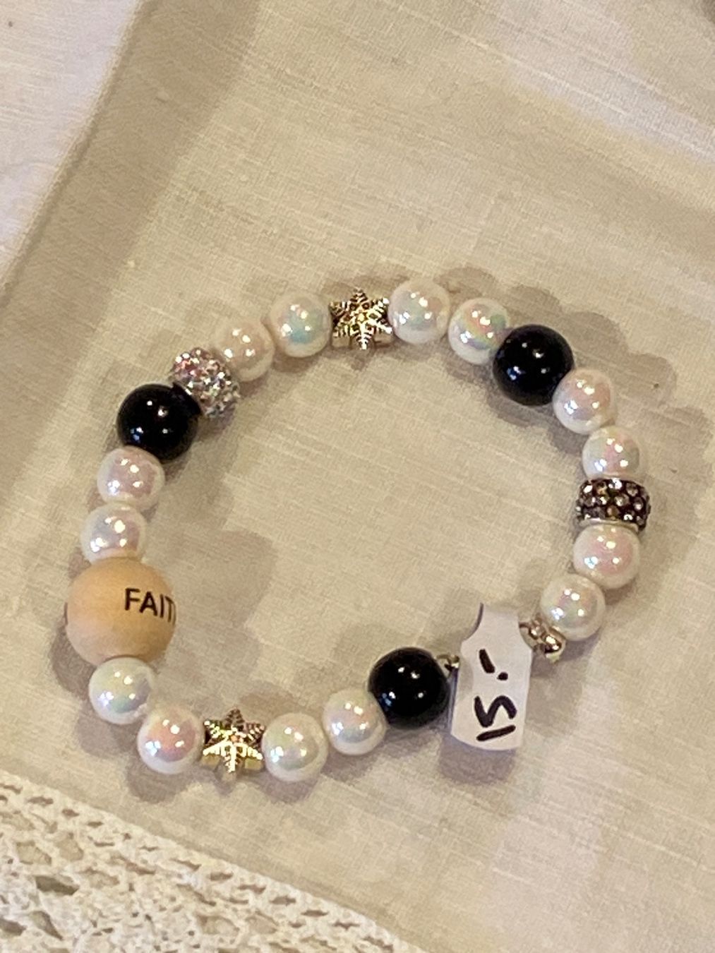 Bracciali & Braccialetti: ARMBAND -ACRYL & HOLZPERLEN – Nuovo e nell'imballaggio originale da Meienried venduto da ManuelaBoutique 2