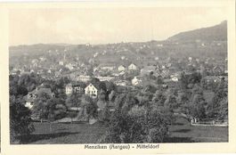 Menziken AG Mitteldorf , ca.1930