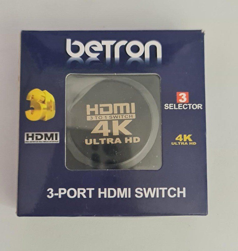 Hubs & Switches: 3-Port HDMI 4K Switch – Neu und originalverpackt aus Egg b. Zürich von SuperfastSpinone