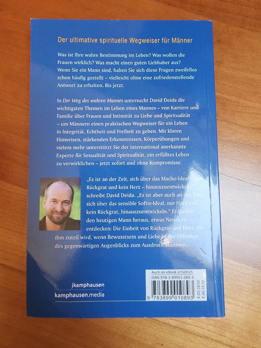 Libri: Buch Der Weg des wahren Mannes David Deida – Usato da Berneck venduto da erato6 1