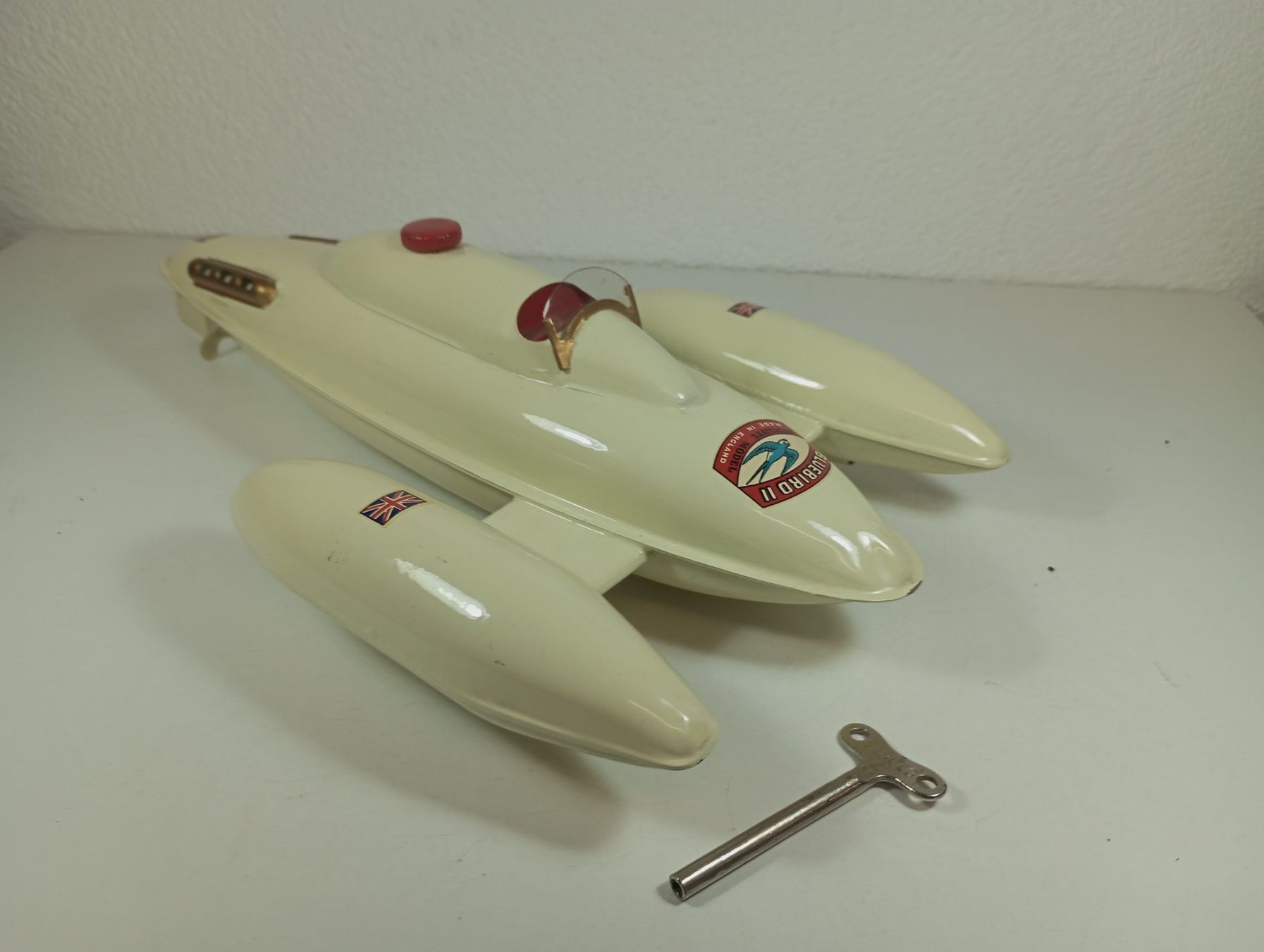 Giocattoli: Sutcliffe Model: Speed boat Bluebird II – Usato da Fontaines NE venduto da waterfoot