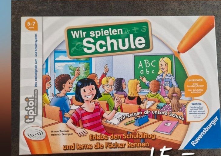 Tiptoi Giochi: Ravensburger Tiptoi: wir spielen Schule – Usato da Gams venduto da Shilastar