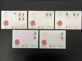 Lot FDC INTERNABA 1974
