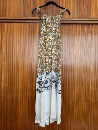 Robe longue en soie Dries van Noten