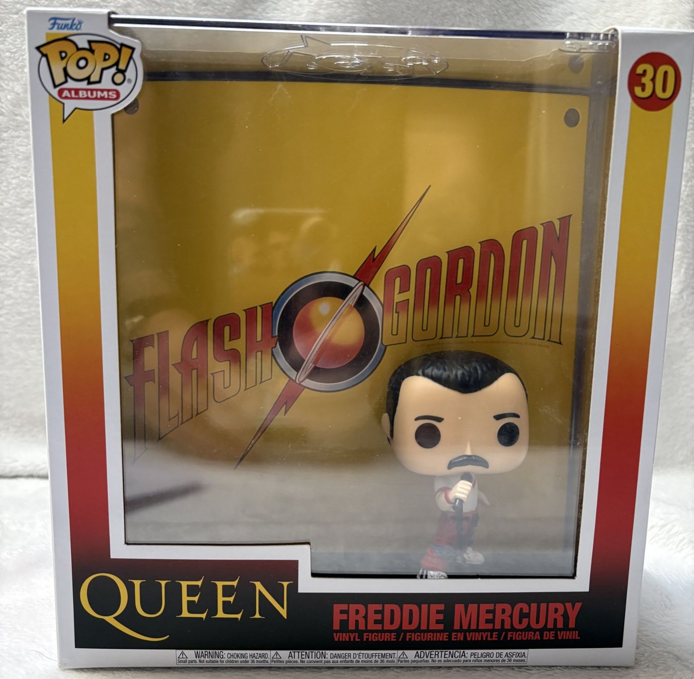 Funko Figuren: Funko Pop Albums - 30 - Queen - Flash Gordon – Neu und originalverpackt aus Meisterschwanden von McSchein