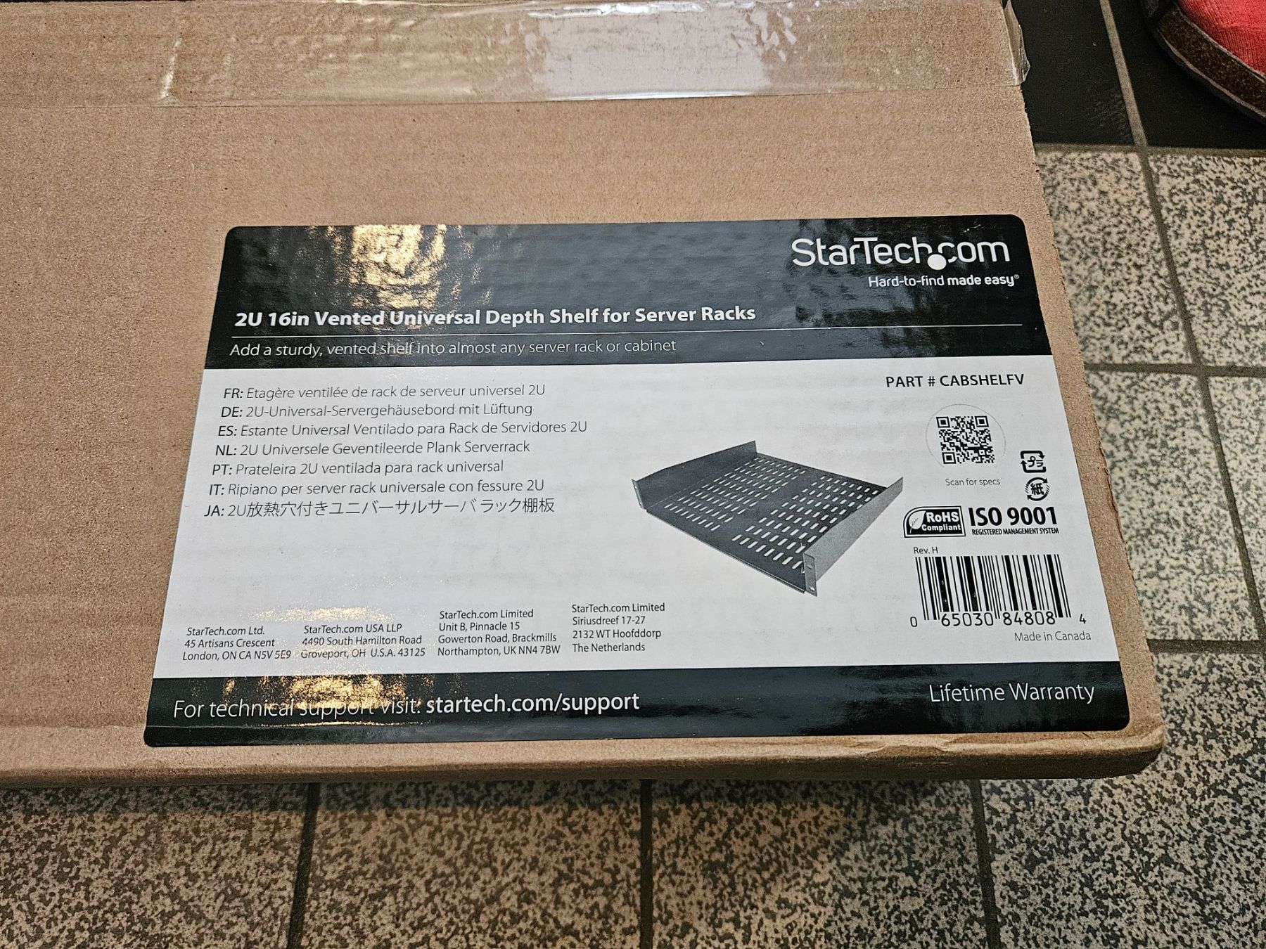 Racks & Cavalletti: StarTech 2U 16 RACK MOUNT SHELF – Nuovo (secondo la descrizione) da Wikon venduto da Mr.Saxer