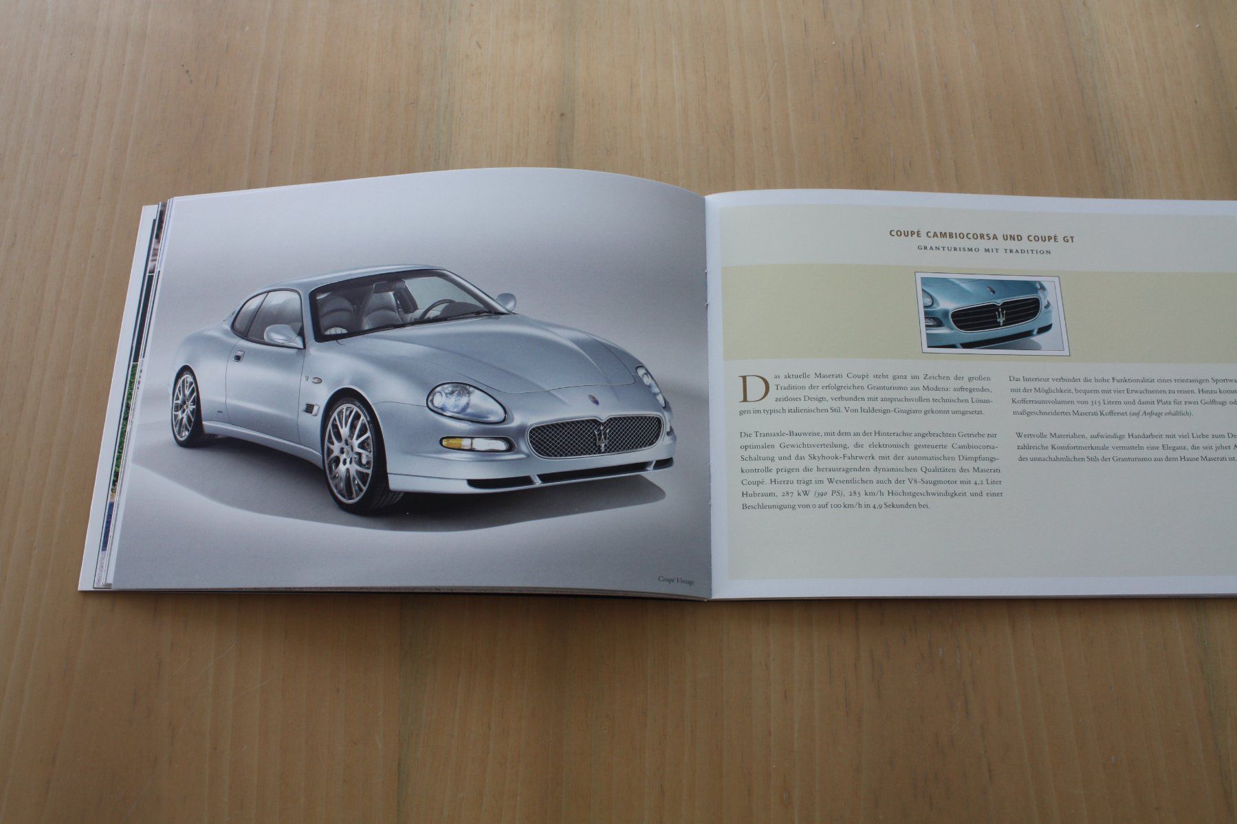 Maserati Documenti: Maserati Presse Prospekt und CD  Genf 2006 – Usato da Wikon venduto da erwin400 6