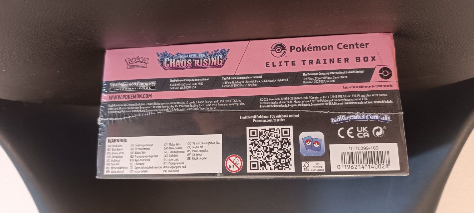 Pokémon Sammelbilder & Trading cards: Elite Trainer Box Pokémon Center Chaos Rising – Neu (gemäss Beschreibung) aus Massagno von Gametrader00 3