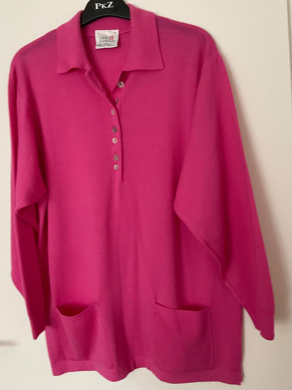 Peter Hahn Pulls & Sweat-shirts: Peter Hahn feine Wolle Pullover Gr 44 rosa mit Taschen NEU – Neuf (Voir description) à Urdorf par alda02
