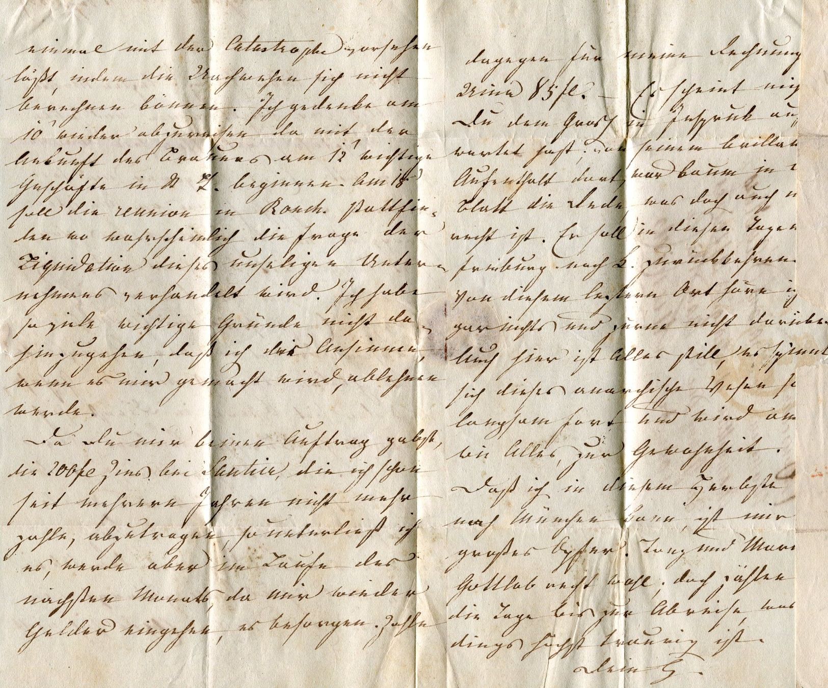 Tutti i francobolli: Faltbrief von Basel nach München 1839 – Usato da Opfikon venduto da Prophila 2