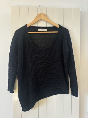 Black Zara Knit Sweater Size L