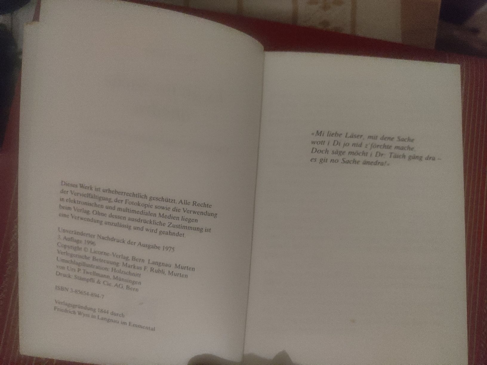 Libri: Hans Steffen Buch: Es git no Sache änedra – Usato da Gossau SG venduto da mog_2q7f 3