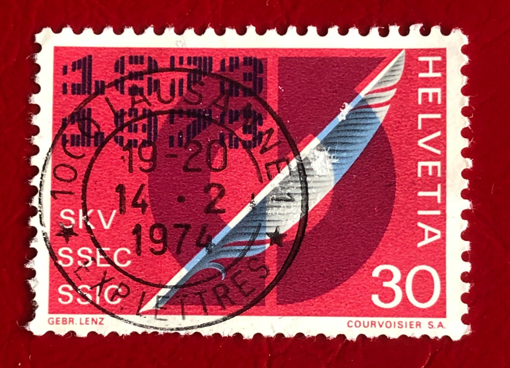 Tutti i francobolli: CH Briefmarken Gestempelt    – Usato da Aarau venduto da Billa007