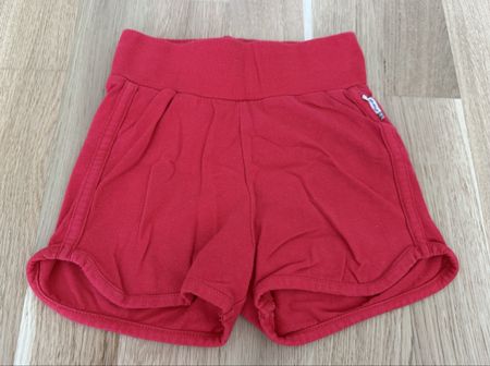 Maxomorra - Short rouge, taille 92/98 - Été ensoleillé!