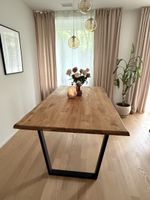 Esstisch 100x180cm, Echtholzplatte