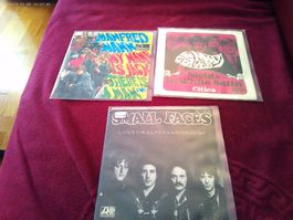Manfred Mann, Moody Blues, Small Faces - 3 X Singles!60ER