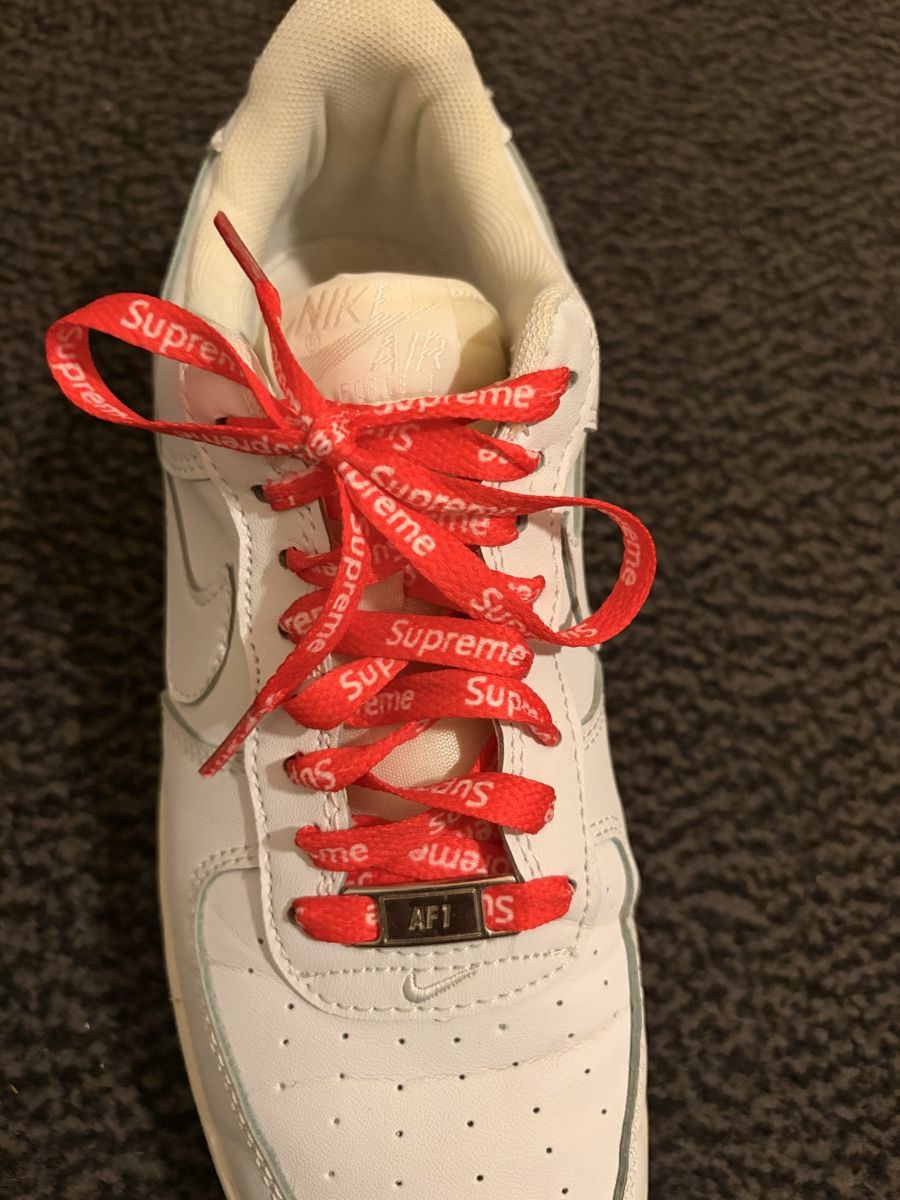 Nike Scarpe da uomo: Air force costum Supreme – Usato da Seelisberg venduto da Ernst_Tr 4