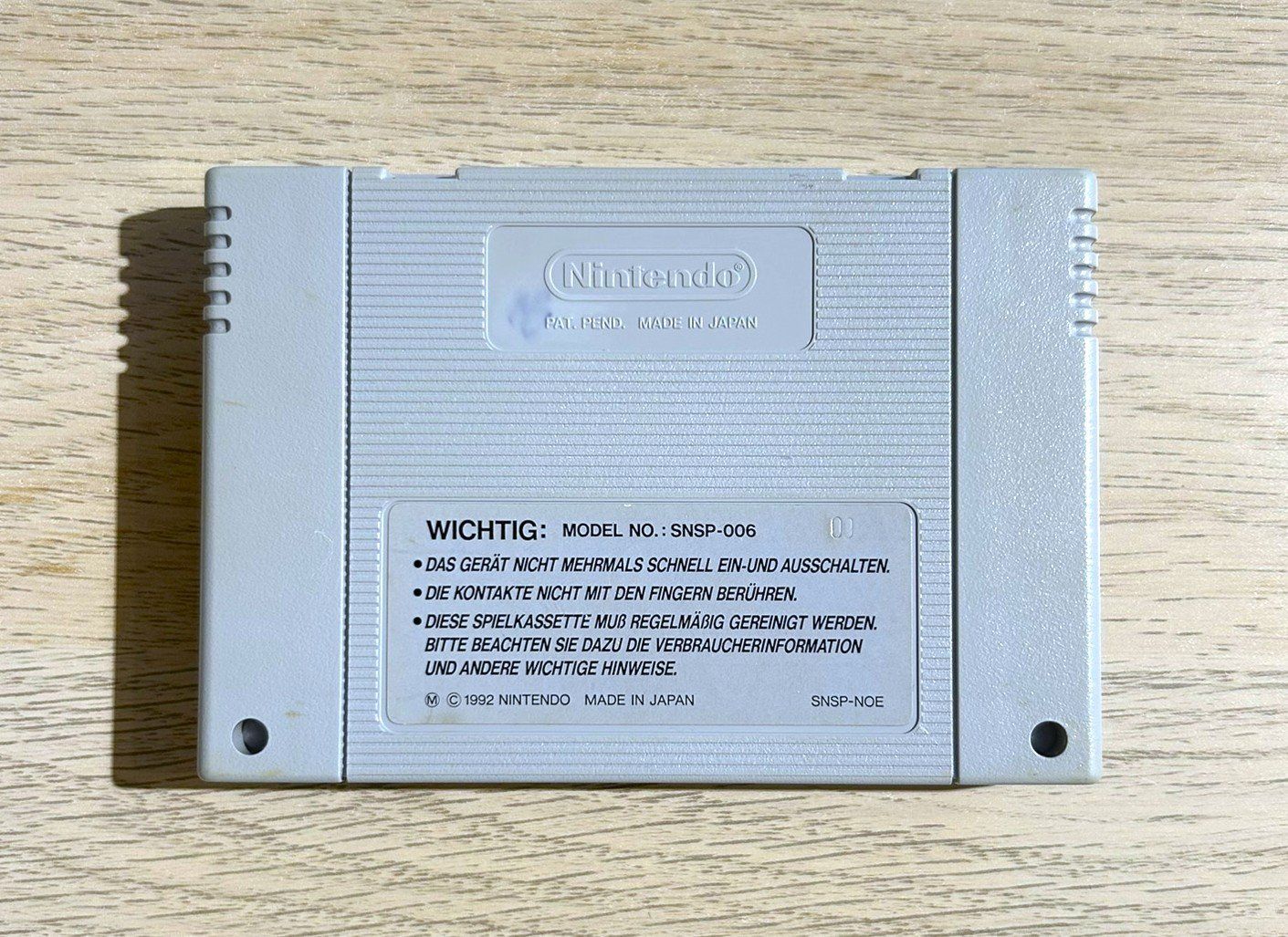 Nintendo Spiele: Sim City SNES – Gebraucht aus St. Gallen von Alpine.Arcade 1