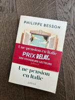 Livre Une pension en Italie de Philippe Besson, état neuf