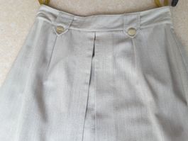 Midijupe mit integriertem Minirock  Gr.36