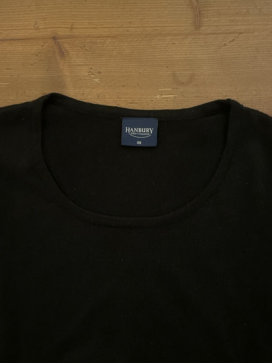 Maglioni & Felpe: HANBURY Herren-Pullover Gr. 48 Schwarz – Usato da Münchwilen TG venduto da BBJO 1