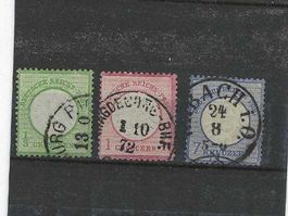 DEUZSCHES REICH AB 1872 GEST. BRUSTSCHILD