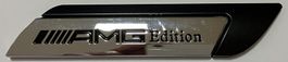 Mercedes Benz AMG Edition Emblem schwarz
