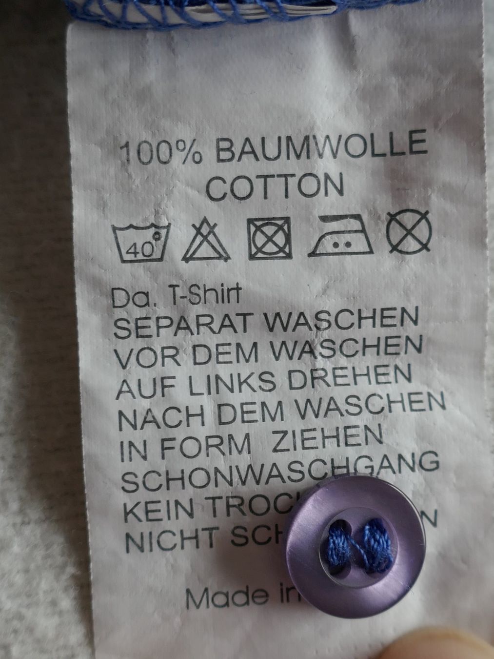 T-Shirts: Fast neu !  FELDPAUSCH  Damenshirt blau – Gebraucht aus Volketswil von Cobra22 4