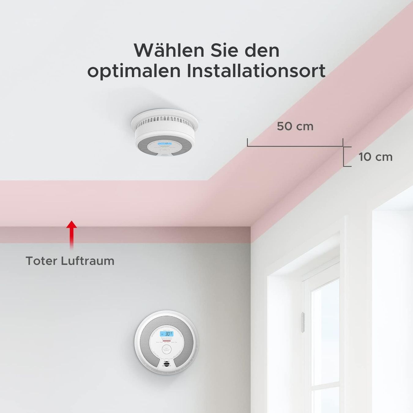 Misurare: 2 NEU - Rauch und CO Sensor – Nuovo e nell'imballaggio originale da Hüttikon venduto da abarb 6