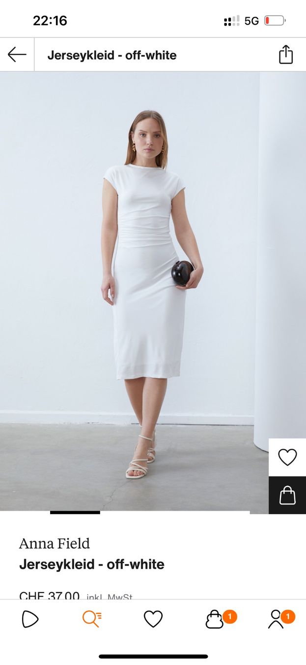 Anna Field Vestiti: Anna Field Kleid, weiss, Gr. 38 – Usato da Kloten venduto da ganiko90 5