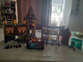 Harry Potter Hogwarts, Zugabteil und Läden