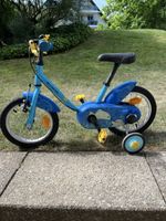 Kinderfahrrad mit Stützrädern, 14 Zoll
