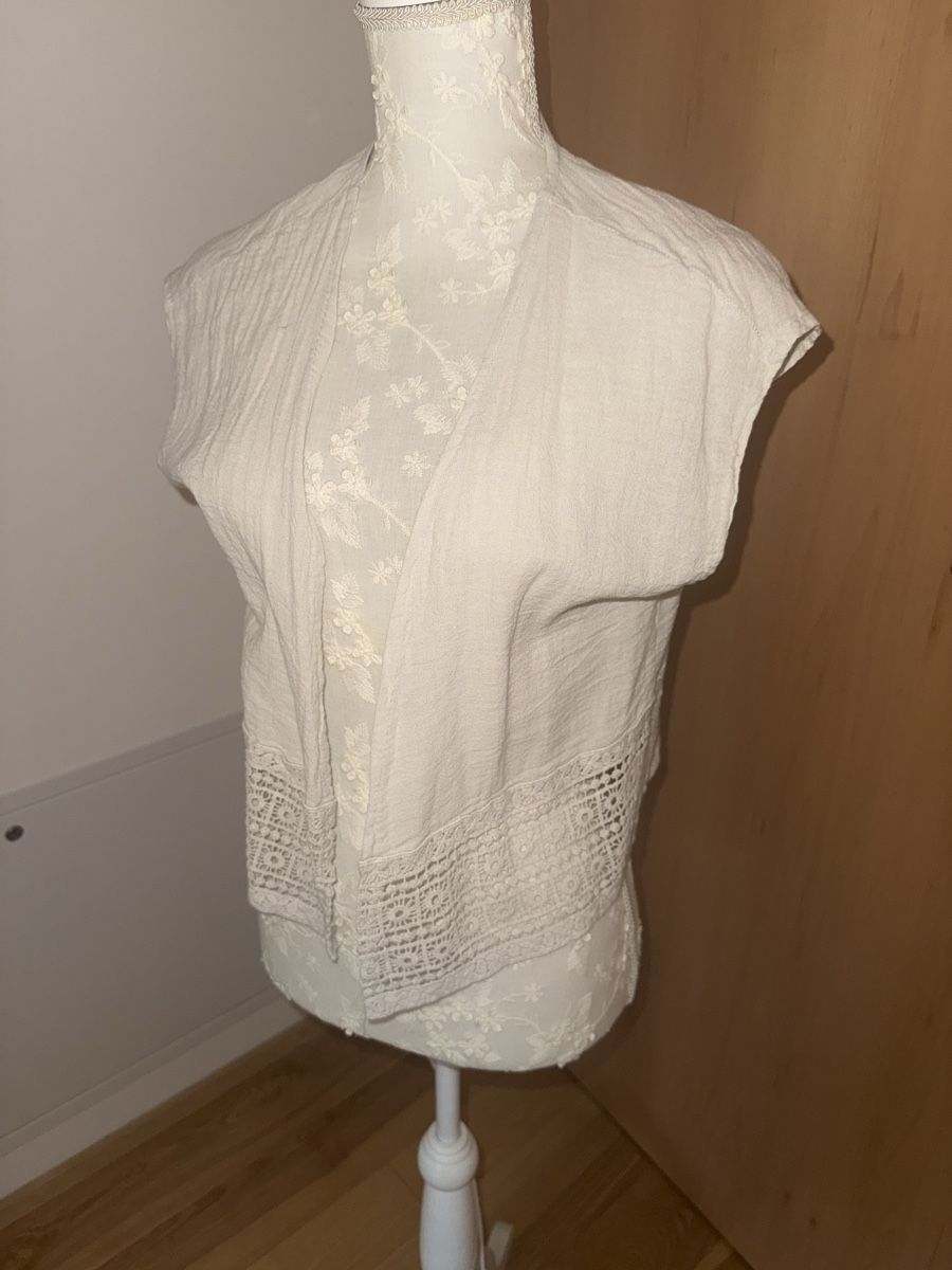 Gilets: Leinen Gilet – Neuf (Voir description) à Itingen par jessi811