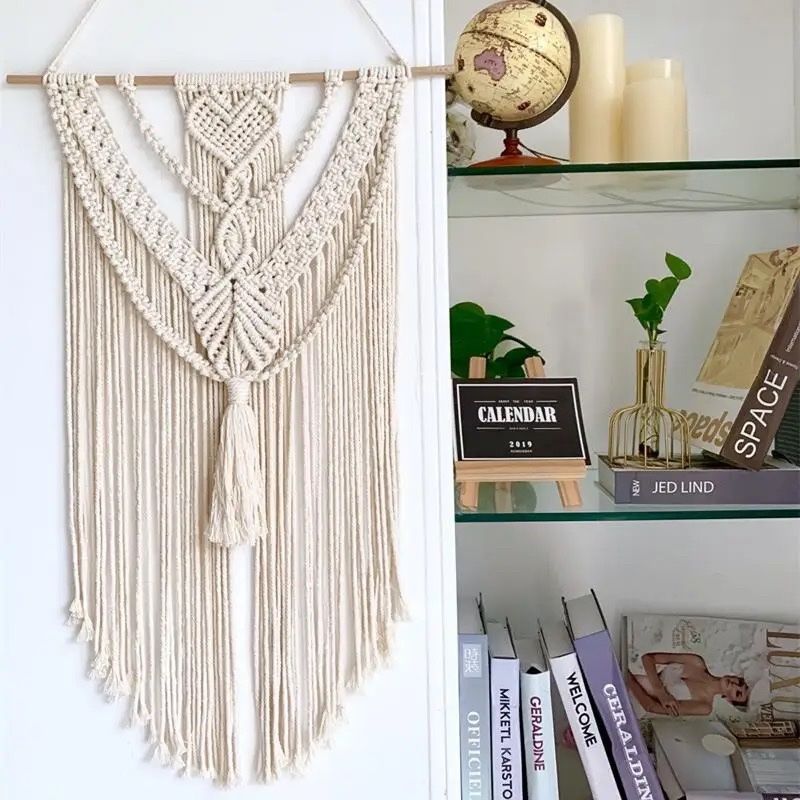 Tutte le decorazioni: Makramee Wandbehang Herz, NEU – Nuovo e nell'imballaggio originale da Lachen SZ venduto da Luxolino 4