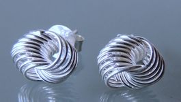 Elegante Silber 925 Ohrstecker