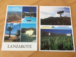 2 Lanzarote Postkarten
