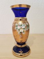 Murano Vase - Vaso 3 fuochi blu