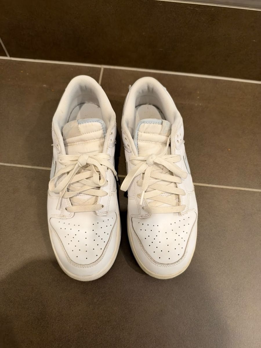 Nike Herrenschuhe: Nike Dunk low weiss/hellblau  – Gebraucht aus Zürich von aninaast 3