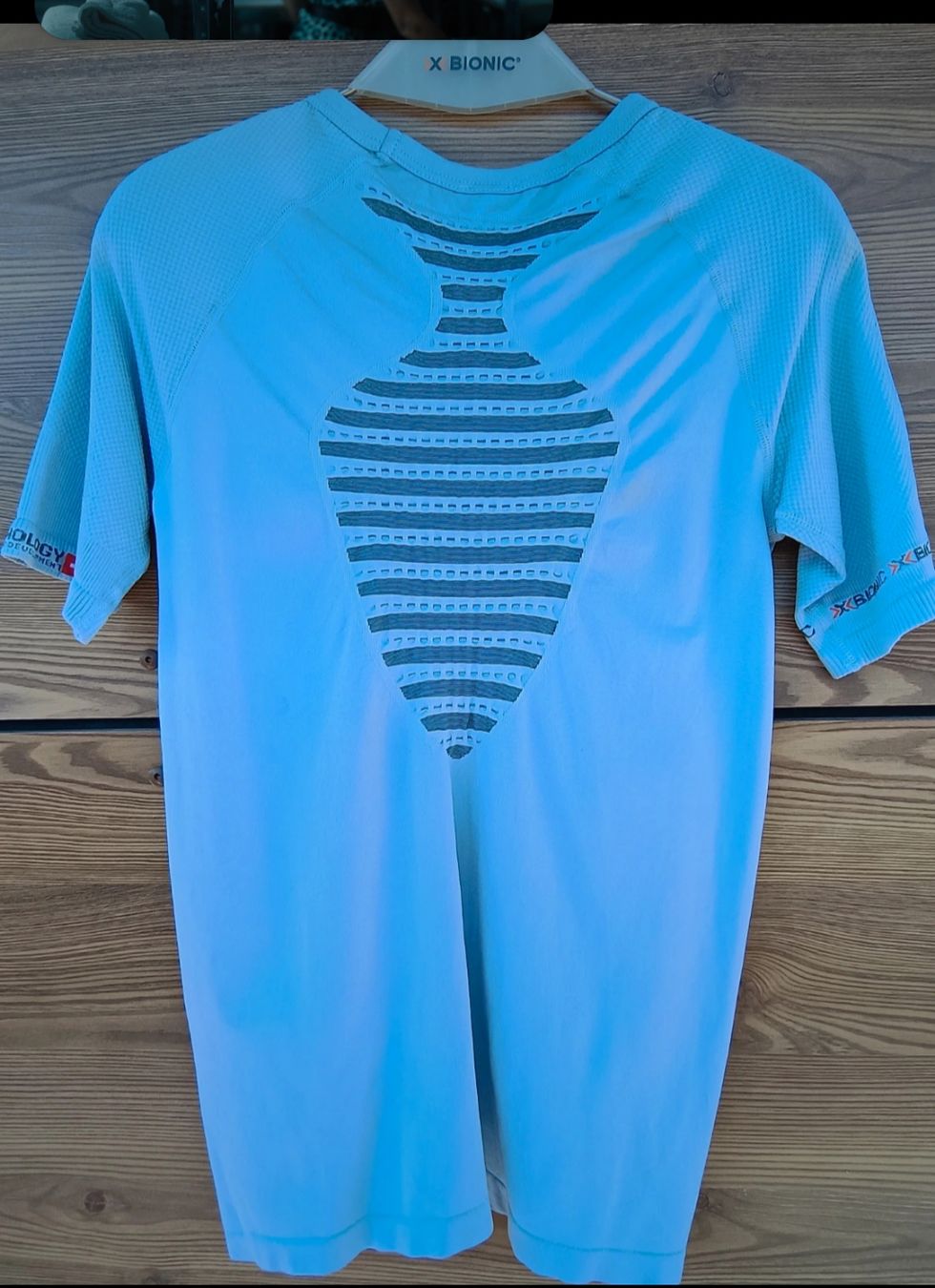 X-bionic T-Shirts: Haut technique ski course à pied X-Bionic gris bleu L Neuf – Neu und originalverpackt aus Genève von Brachiopode 2