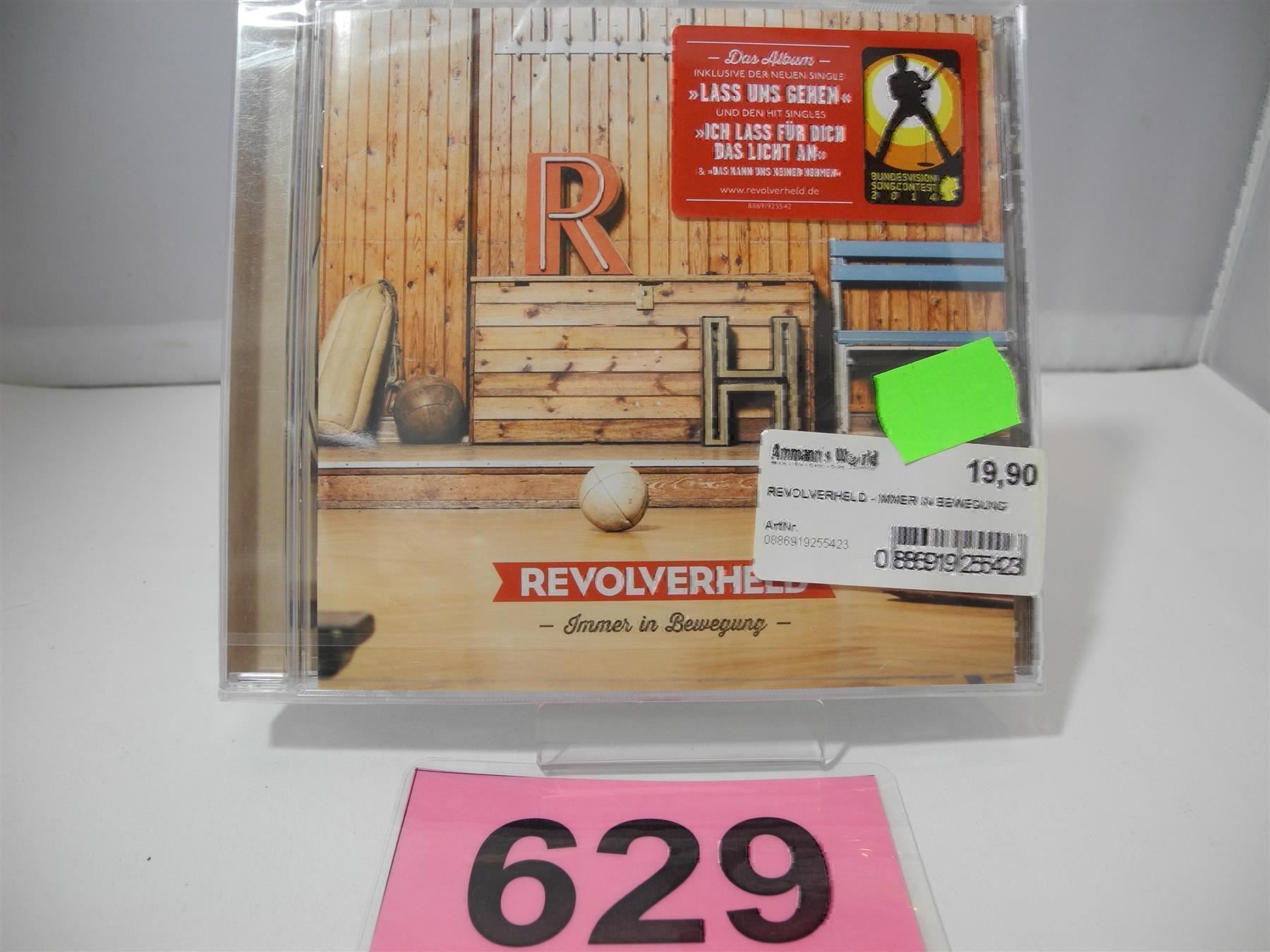 CD: CD Revolverheld,Immer in Bewegung Nr.629 – Nuovo e nell'imballaggio originale da Kottwil venduto da Crazyrolf