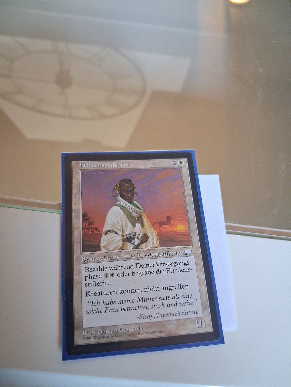 Jeux: carte magic rare : friedensstifterin  – D'occasion à Rossemaison par danou01